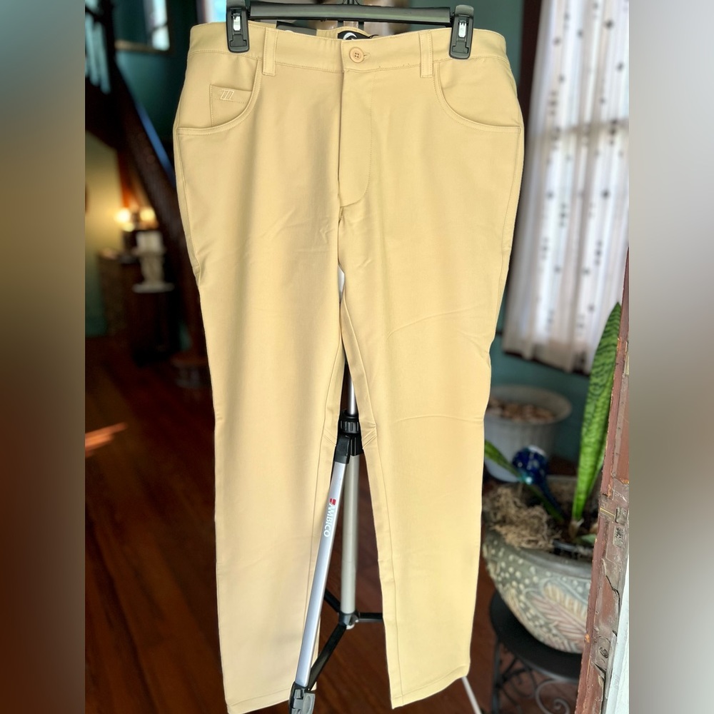 Zyia Men’s Khaki Office Chinos 30” Inseam (Sz Med)